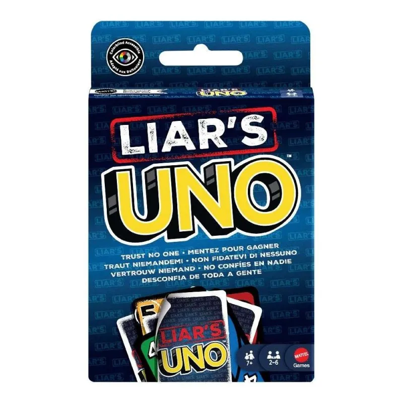 Mattel - Επιτραπέζιο, UNO Liar's JLH43