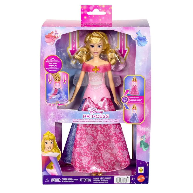 Mattel Disney Princess - Η Ωραία Κοιμωμένη Που Μεταμορφώνεται JLK24