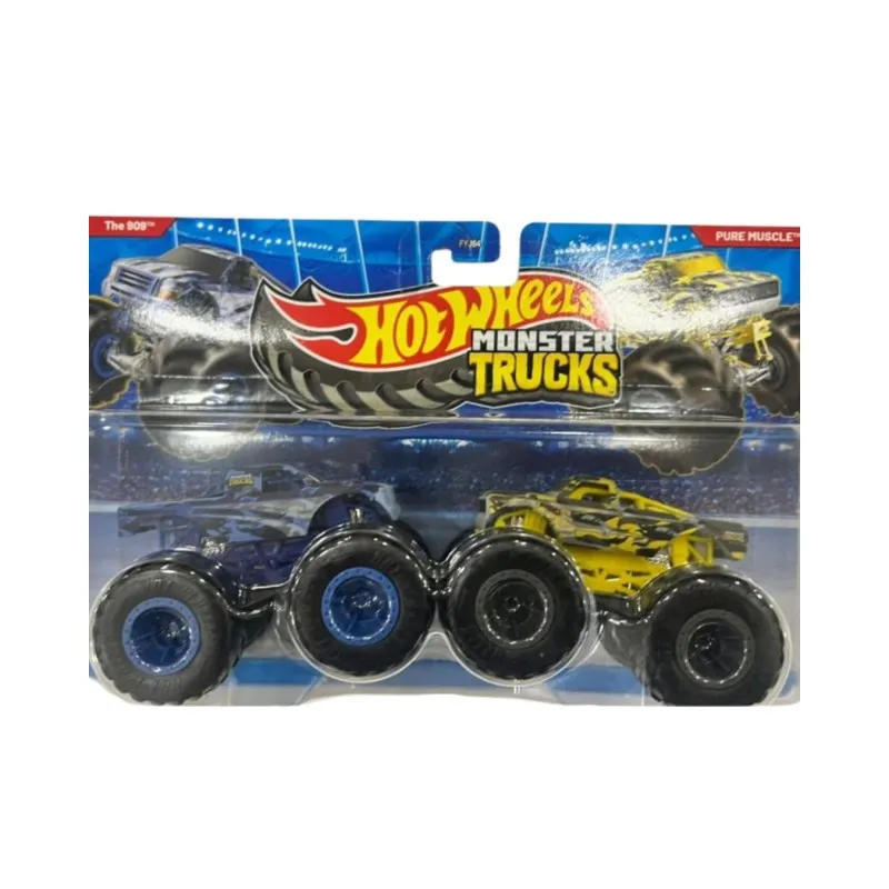 Mattel Hot Wheels - Monster Trucks, Demolition Doubles, The 909 Vs Pure Muscle JLV77 (FYJ64)
