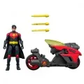 Mattel DC - Super Villains, Robin-Cycle & Robin JMD51 JMD51