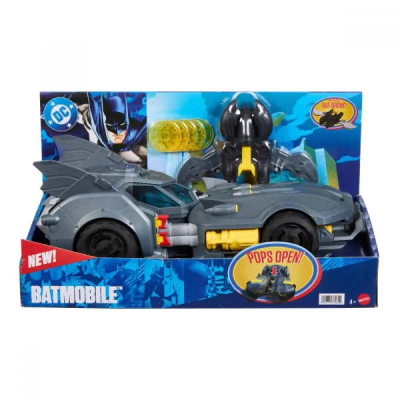Mattel - DC, Super Villains, Batmobile JMD52