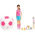 Mattel Barbie - Barbie Μπάλα Έκπληξη - Ποδοσφαιρίστρια JMK20