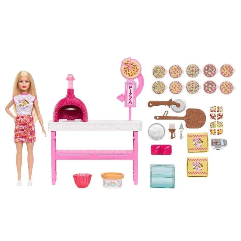 Mattel Barbie - Dream Land, Pizza Shop JMK21