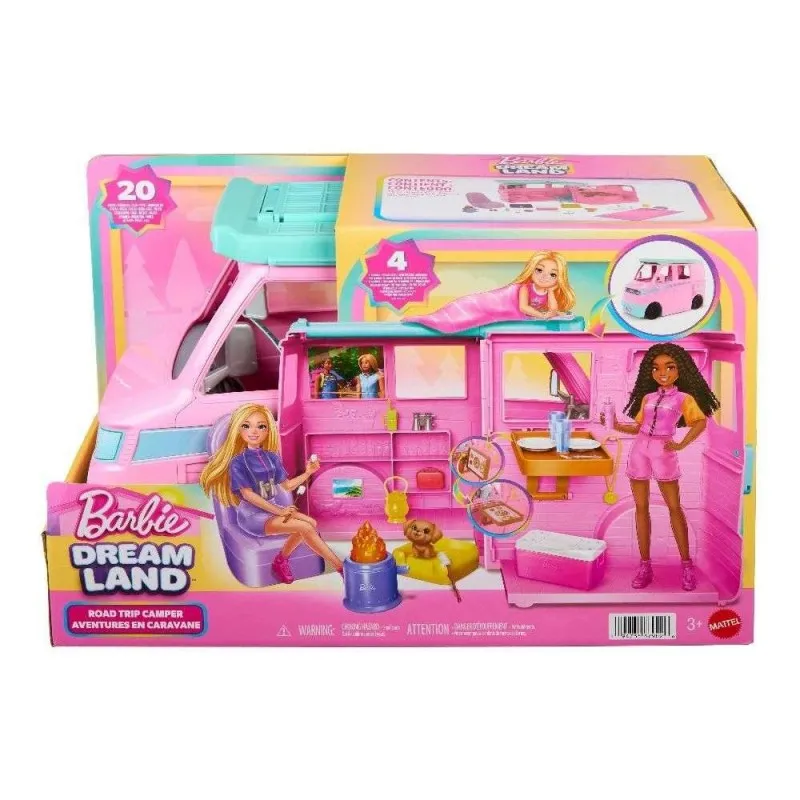 Mattel Barbie - Dream Land, Roadtrip Camper JMK45