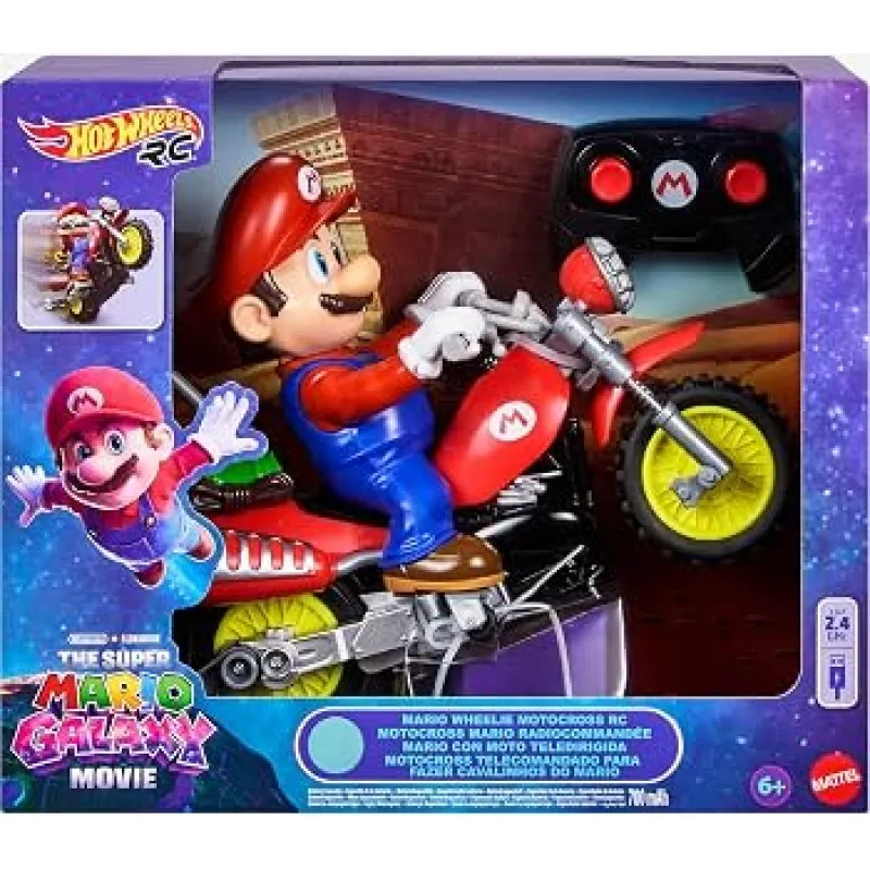 Mattel Hot Wheels - RC, The Super Mario Galaxy Movie JML15