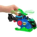 Fisher Price - Imaginext, DC Super Friends - Batcopter Vs Man-Bat Figures &Vehicle JML97