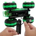 Mattel Hot Wheels - Τηλεκατευθυνόμενο Αυτοκίνητο , Monster Trucks All-Terrain Great Bite RC, Remote-Control Toy, Drive on Land & in Water JMM76