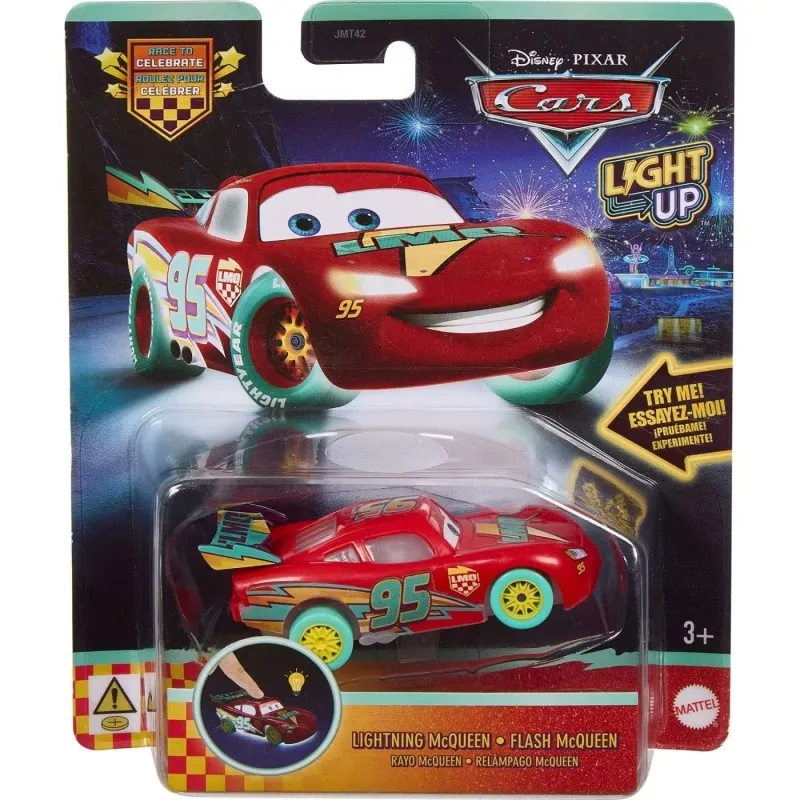 Mattel Cars - Light-Up, Lightning Mcqueen JMT44 (JMT42)