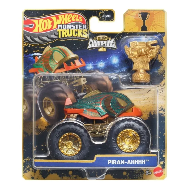 Mattel Hot Wheels - Monster Trucks, Trophy Champions, Piran-Ahhhh JMV70 (JDV96)