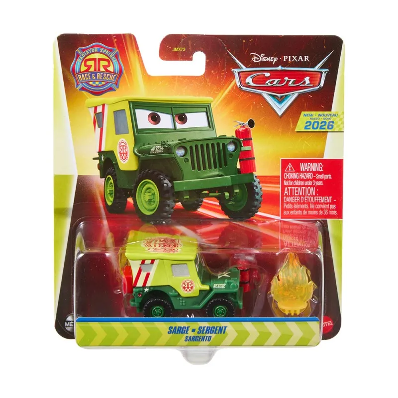 Mattel Cars - Radiator Springs Race & Rescue , Sarge JMX77 (JMX72)