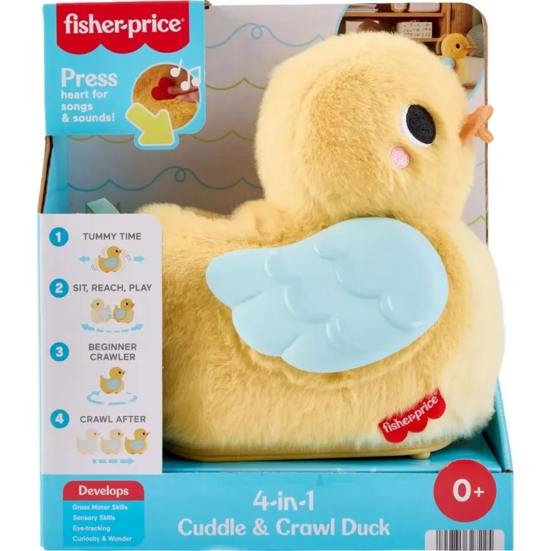 Fisher Price - Μαλακό Παπάκι Με Κίνηση Και Ήχους JMX99