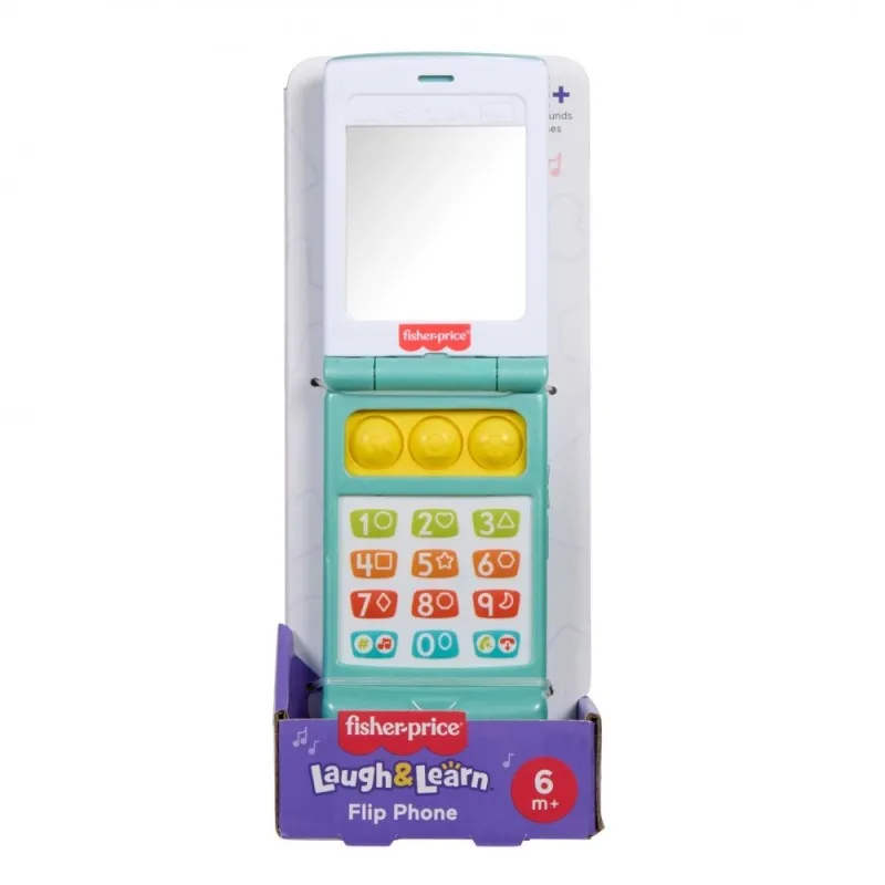 Fisher Price - Laugh & Learn, Κινητό Τηλεφωνάκι Με Πορτάκι JNJ57