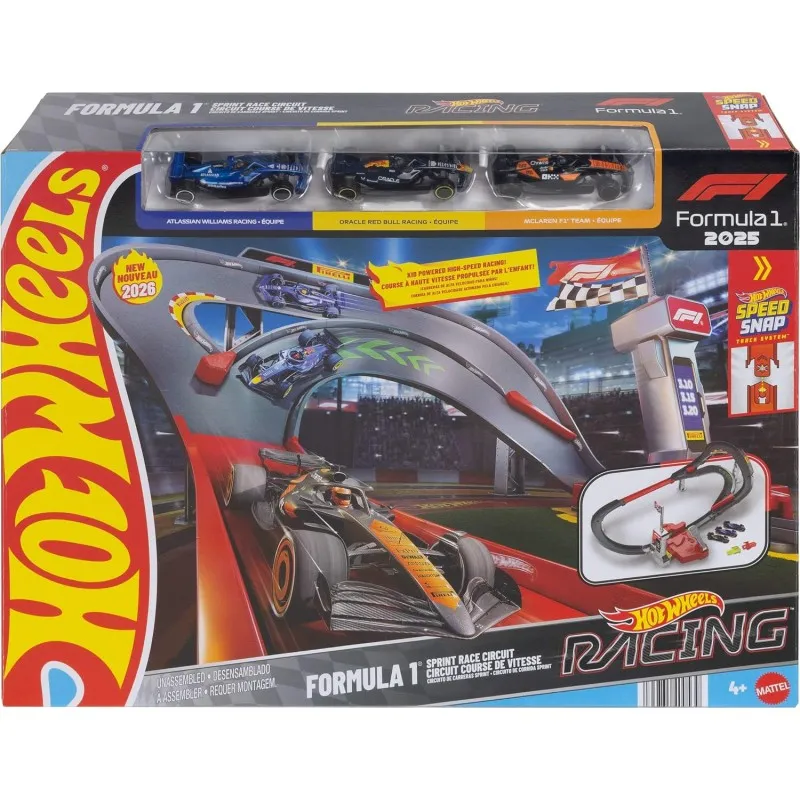 Mattel Hot Wheels - Racing,  Πίστα F1 Sprint JNN32