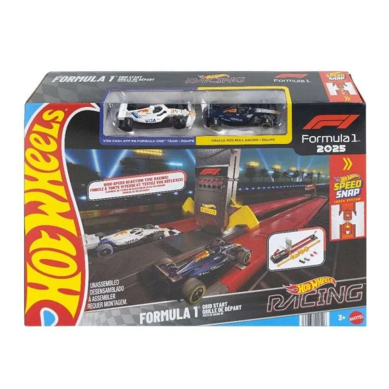 Mattel Hot Wheels - Racing, Speed Snap, Formula 1 Grid Start JNN35
