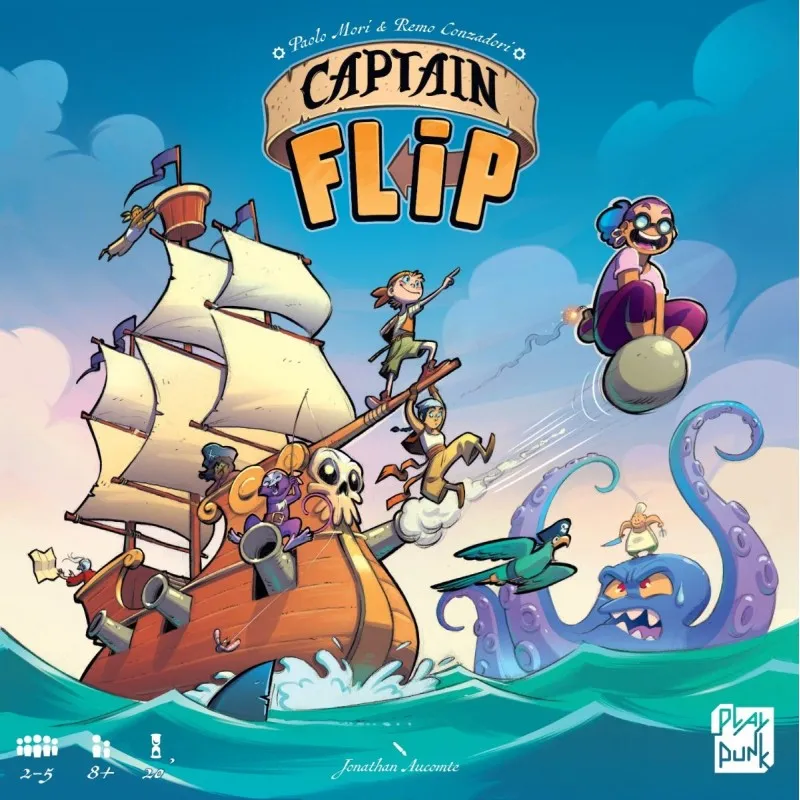 Kaissa - Επιτραπέζιο, Captain Flip (Ελληνική Έκδοση) KA115209