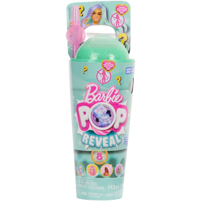 Mattel Barbie - Pop Reveal , Bubble Tea Turquoise - Ρόφημα Πράσινο Τσάι HTJ21 (HTJ18)