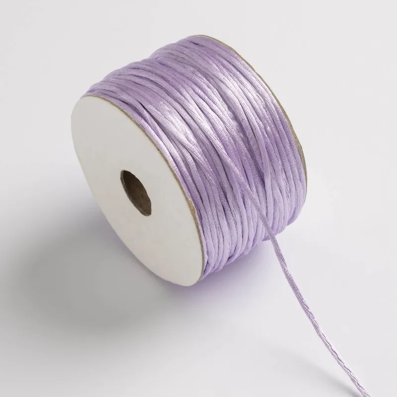 Kyriacou - Κορδόνι Σατέν Ποντικοουρά 2mmX50M Lilac MSTXXXXX-XX2X50-41XXXX