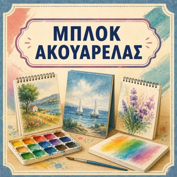 Μπλοκ Ακουαρέλας