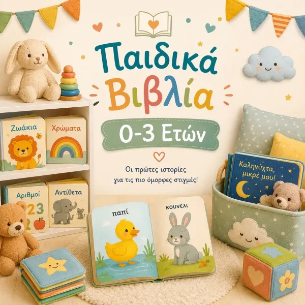 Παιδικά Βιβλία 0-3 Ετών