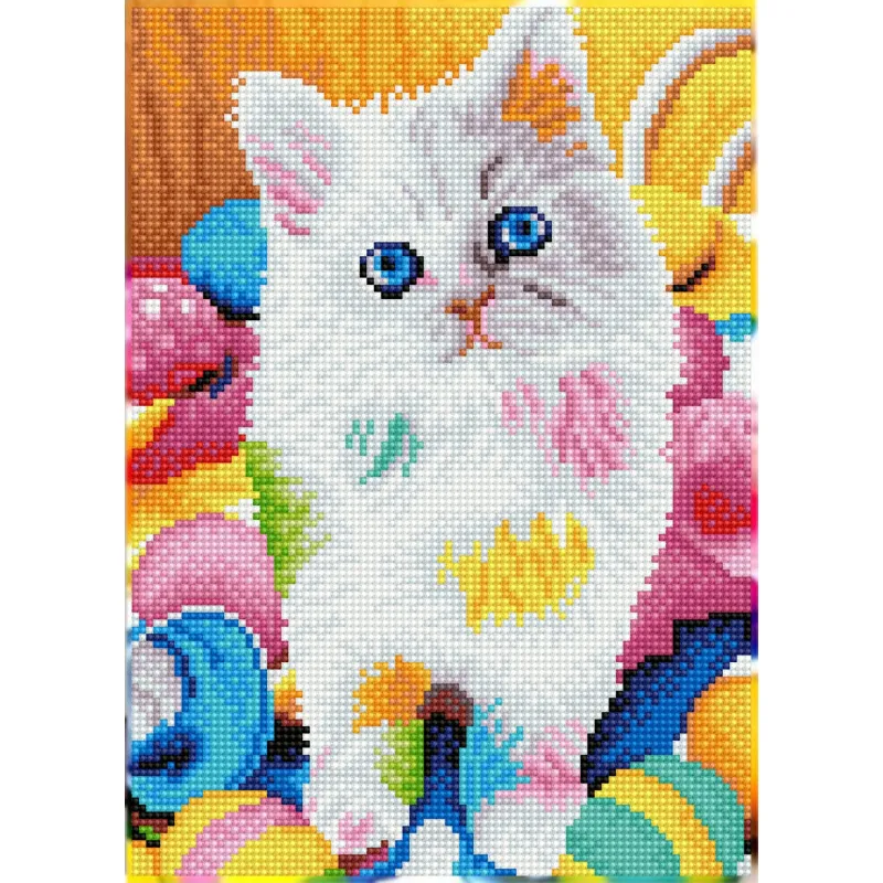 Diamond Dotz - Ψηφιδωτό, Kitty DOTZ SD4.409