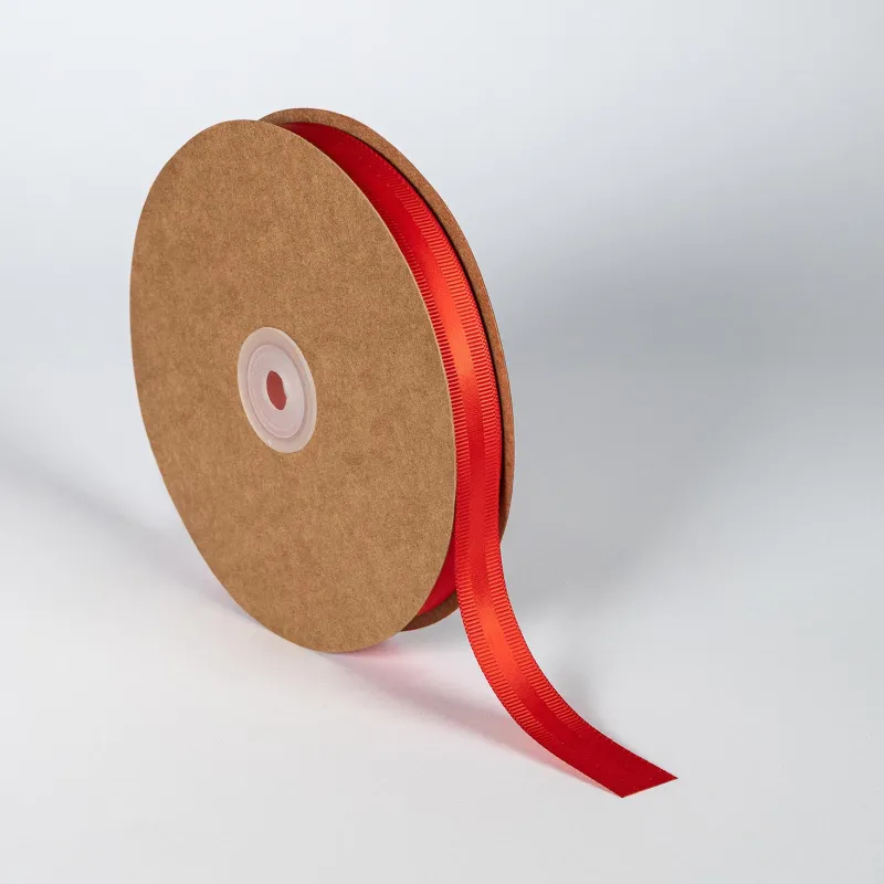 Kyriacou - Κορδέλα Σατέν Με Γκρο, 15mmX50M, Red SGROXXXX-X15X50-70XXXX