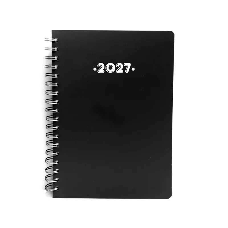 Υδρόγειος - Ημερήσιο Ημερολόγιο Σπιράλ P.P 2027, Black 21x29 1371