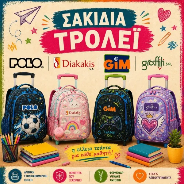 Σακίδια Τρόλεϊ