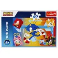 Trefl - Puzzle, Sonic In Action 60 Pcs 17387 Trefl - Puzzle, Sonic In Action 60 Pcs 17387