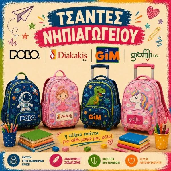 Τσάντες Νηπιαγωγείου