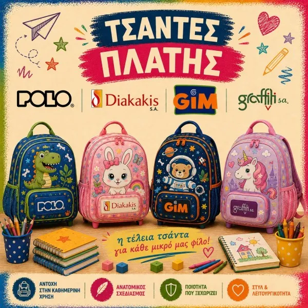 Τσάντες Πλάτης