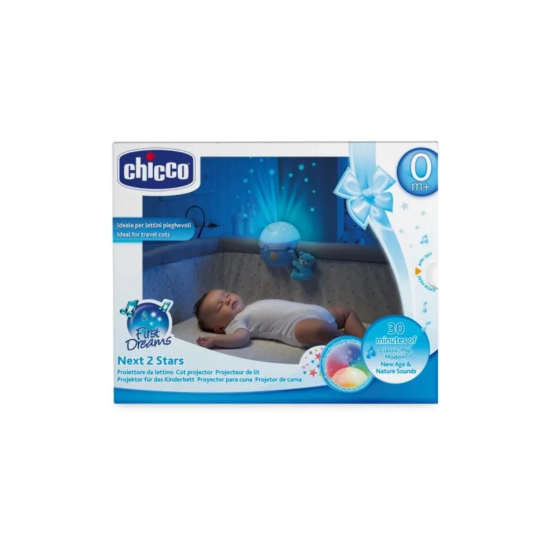 Chicco - Βρεφικό Παιχνίδι Κούνιας Κοντά στα Αστέρια Σιέλ Y01-07647-20