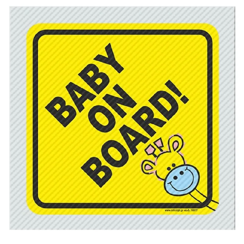InfoSign - Baby On Board 16877