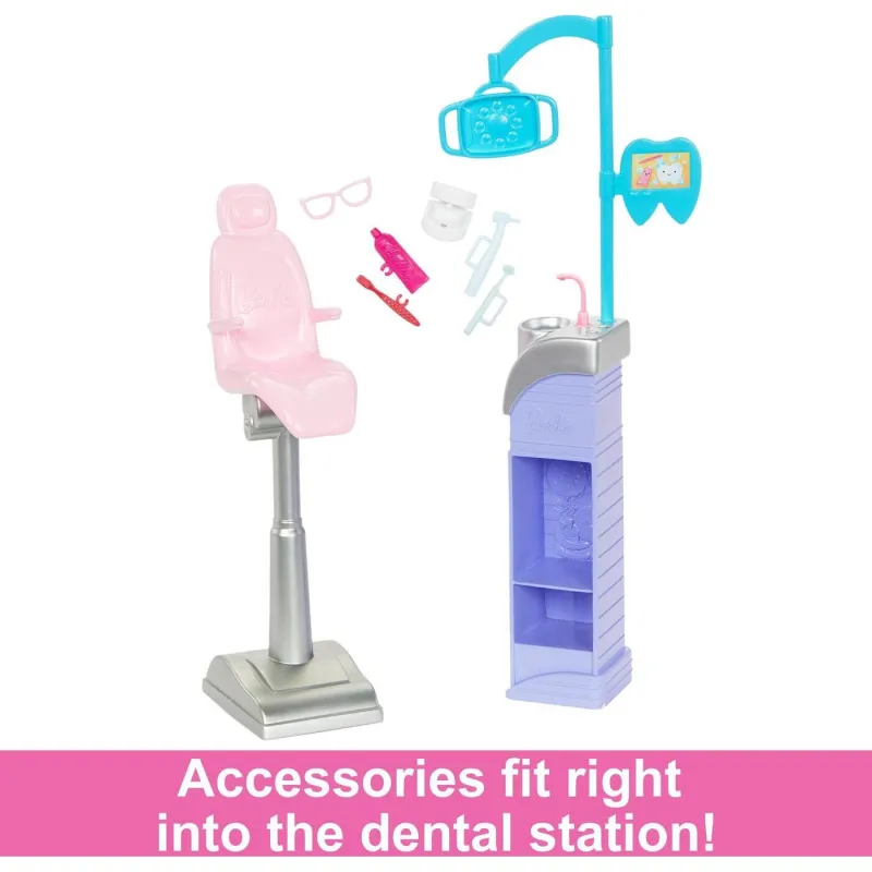Mattel Barbie - Dentist Doll Οδοντίατρος Ξανθιά HKT69 (DHB63) 