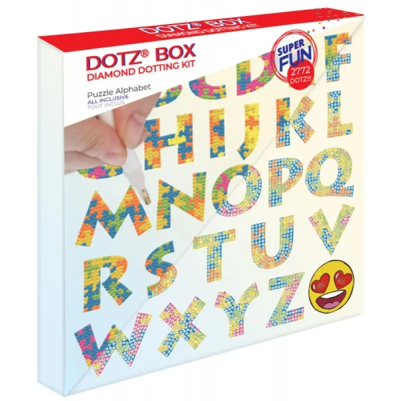 Diamond Dotz - Ψηφιδωτό, Puzzle Alphabet DBX.030