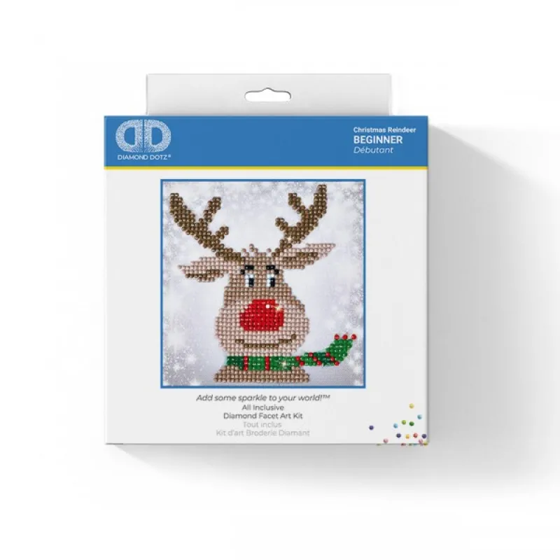 Diamond Dotz - Ψηφιδωτό, Christmas Reindeer DD2.028