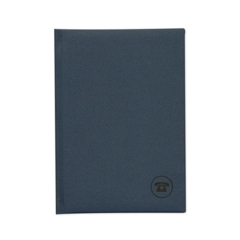 Adbook - Τηλεφωνικό Ευρετήριο Laminated, 7x11 cm 100 Σελίδες, Blue E-1003