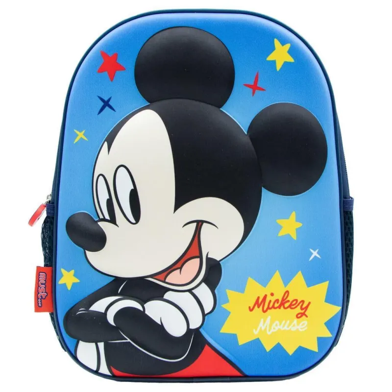 Diakakis – Τσάντα Πλάτης Νηπιαγωγείου Must, Disney Mickey Mouse 564327