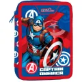 Diakakis - Κασετίνα Διπλή Γεμάτη Must, Captain America 506237