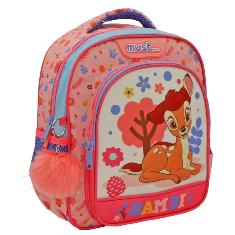 Diakakis – Τσάντα Πλάτης Νηπιαγωγείου Must, Disney Bambi 563428