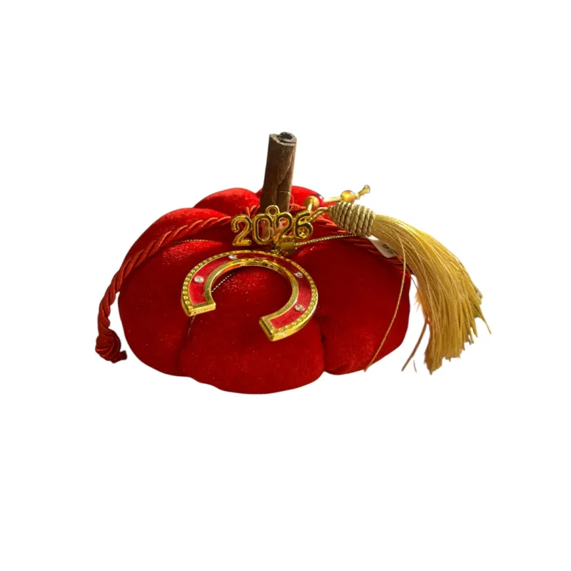 Adorex - Γούρι Υφασμάτινη Κολοκύθα Με Πέταλο EG-20045