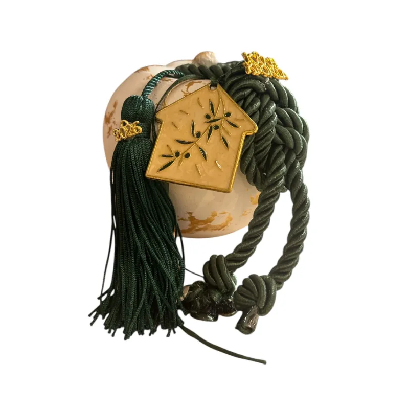 Adorex - Γούρι Κεραμική Κολοκύθα Με Σπίτι EG-20048