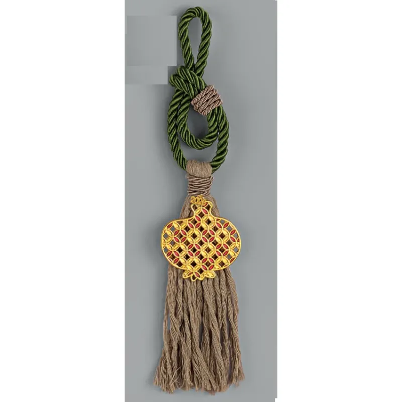 Adorex - Κρεμαστό Γούρι Με Μεταλλικό Ρόδι Κόκκινο EG-25002