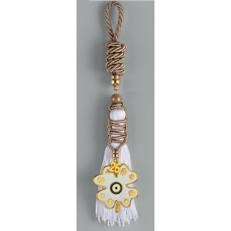 Adorex - Γούρι Με Μεταλλικό Τριφύλλι Με Σμάλτο EG-25101