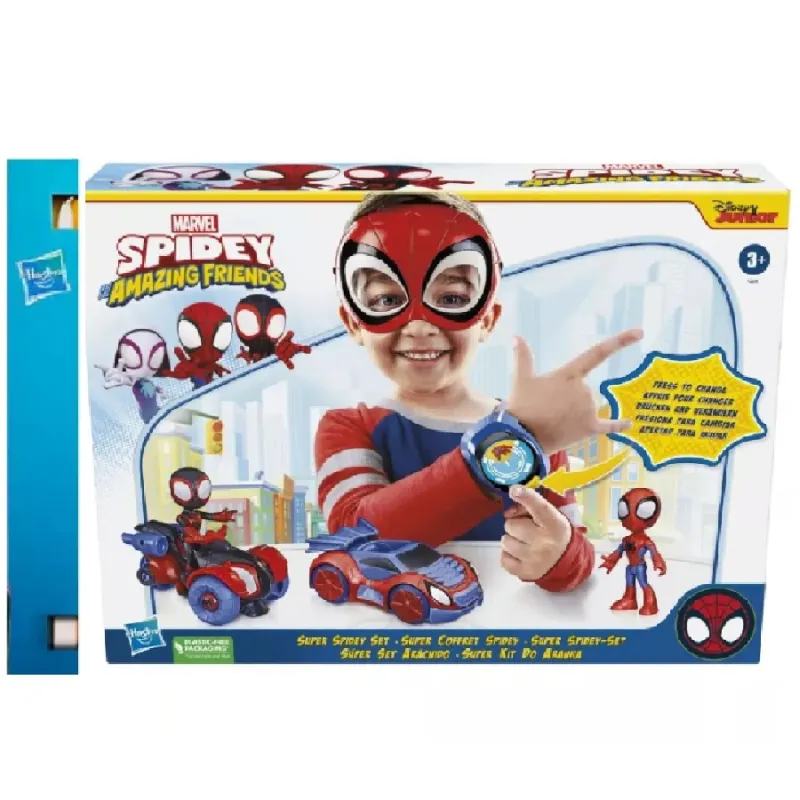 Παιχνιδολαμπάδα Hasbro - Marvel Spidey Saf Vehicle Bundle F6691