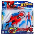 Hasbro - Marvel Spider-Man, Web Blast Cycle Όχημα Και Φιγούρα F6899