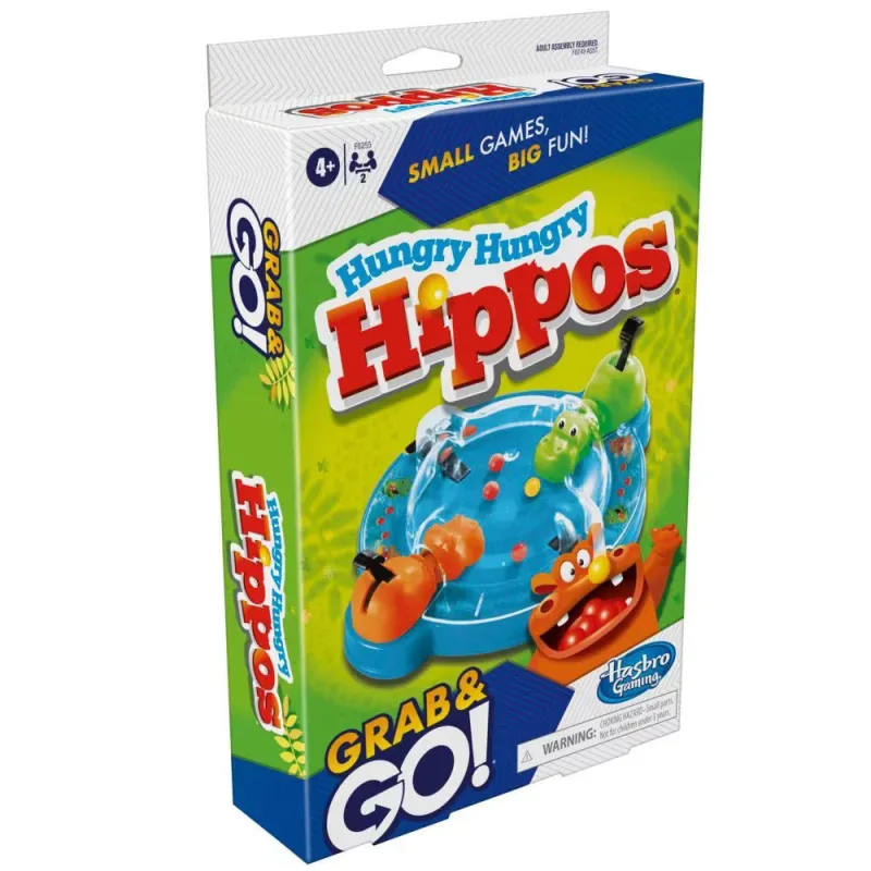 Hasbro - Επιτραπέζιο - Grab And Go, Χαρούμενοι Ιπποποταμούληδες F8255