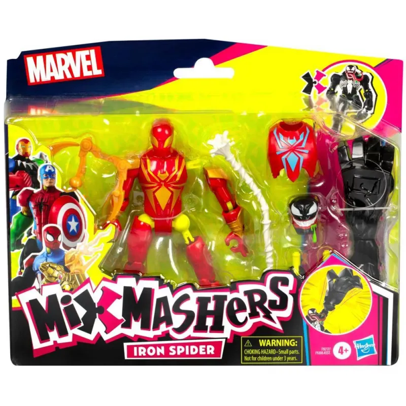 Hasbro - Spider-Man Mixmashers - Iron Spider Deluxe Figure F9217(F9206)