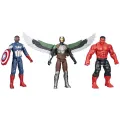 Hasbro - Marvel Avengers, Captain America Brave New World Titan Hero Series 3 30εκ F9295 Hasbro - Marvel Avengers, Captain America Brave New World Titan Hero Series 3 30εκ F9295