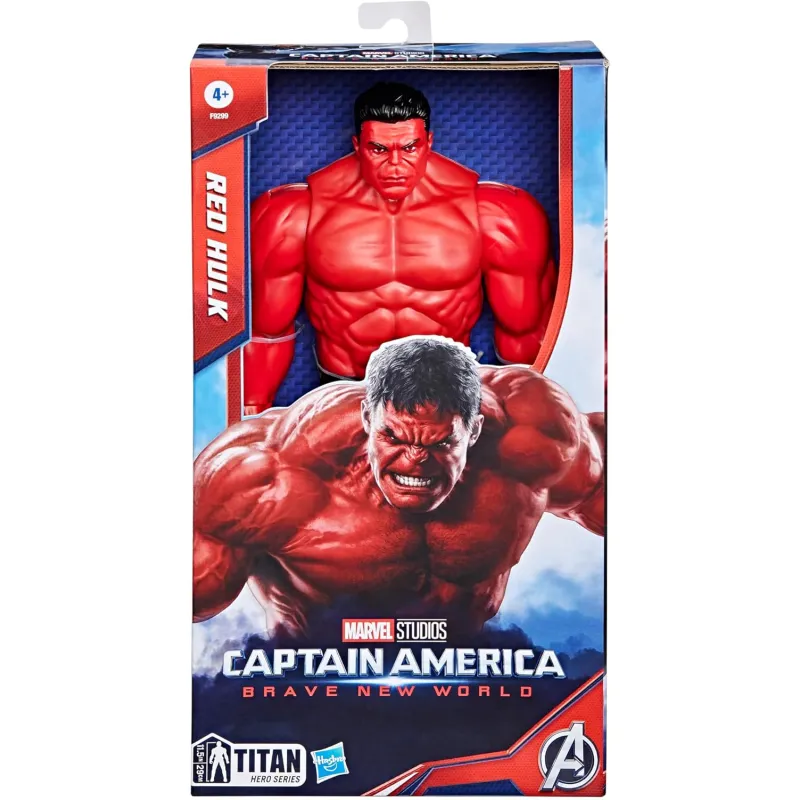 Hasbro - Marvel Avengers, Captain America, Red Hulk F9299