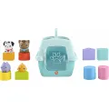 Fisher Price -  Pet Pals Βαλιτσάκι Μεταφοράς με ζωάκια & σχήματα HTW93